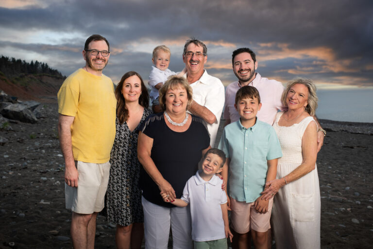 Family Portraits in Antigonish | Sheehan Family in Malignant Cove
